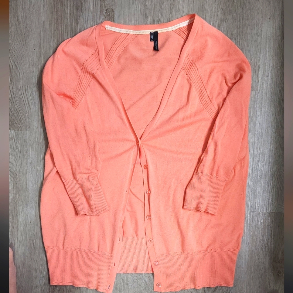 Maurices Coral Button-Up Women’s Cardigan